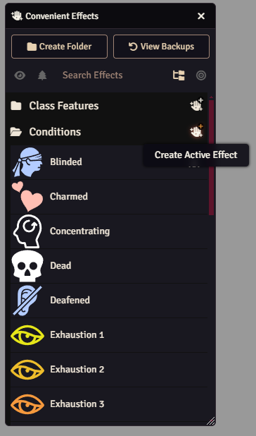 Creating Effects